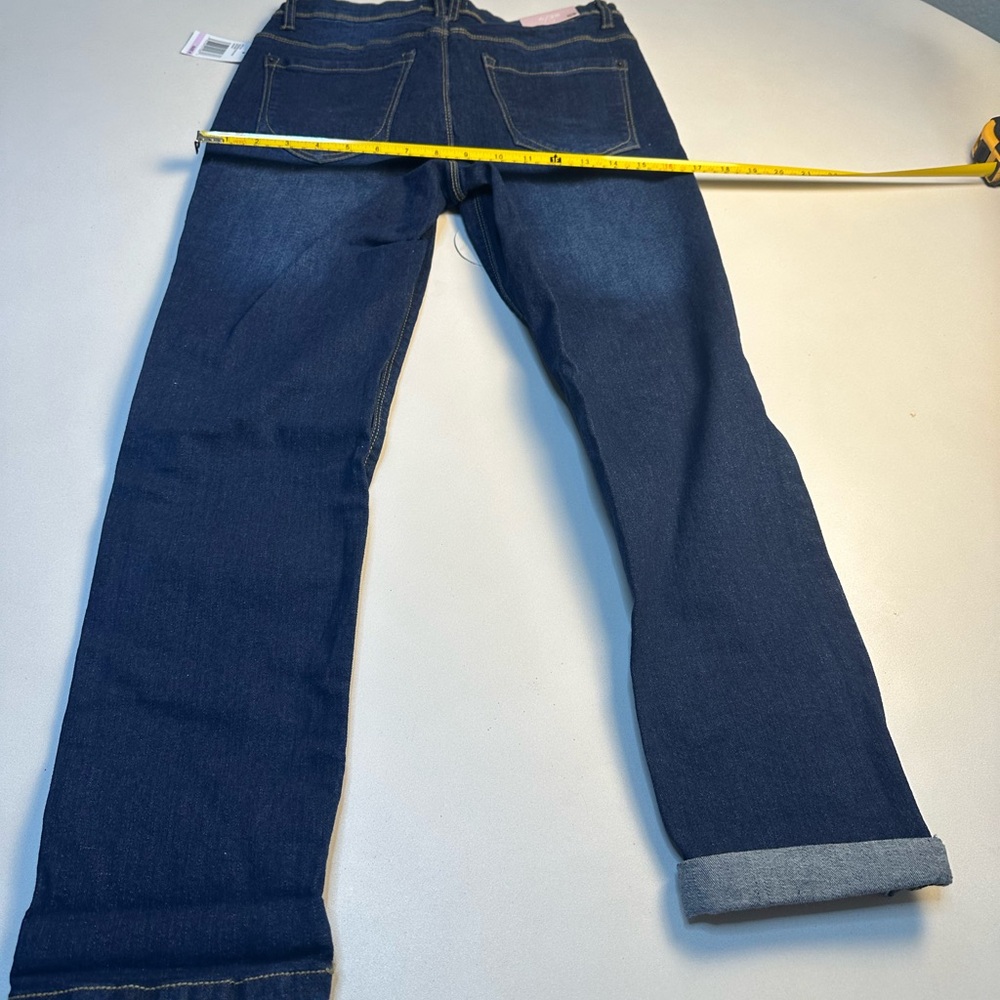 Curve Appeal Women's Skinny Jeans - Indigo - Picture 9 of 10